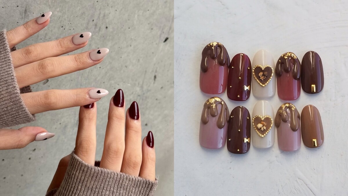 2026情人節美甲推薦！15 款愛心設計，從少女、成熟到霸氣的戀愛氛圍一次收集