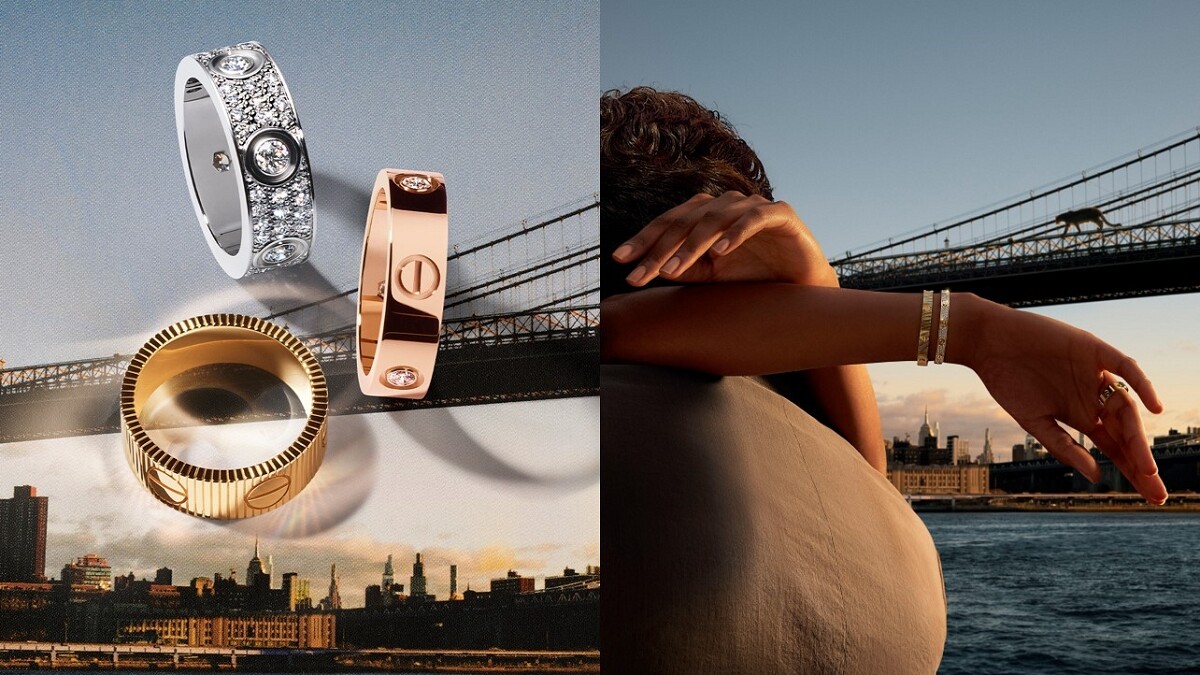 愛無止盡！從經典螺絲語彙到柔軟自由無拘的Cartier LOVE系列珠寶，完美詮釋跨越界限專屬愛的當代語言，獨特出色設計注入日常休閒或正式著裝，打造完美混搭格調魅力。