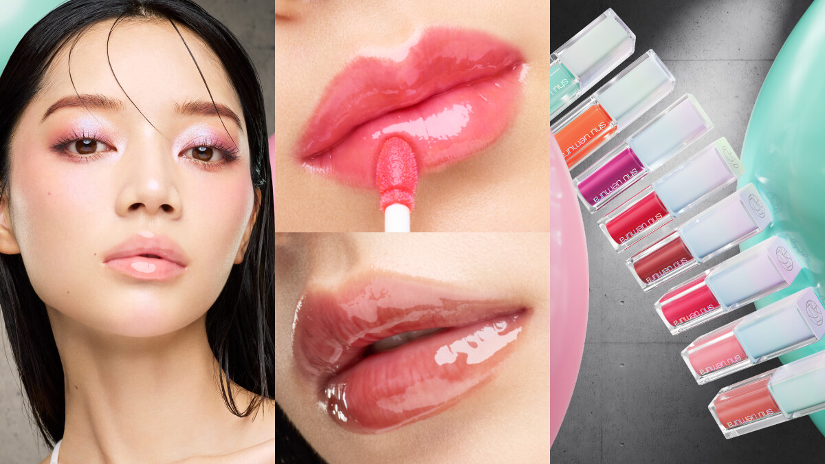 出鏡率超高！植村秀全新『玻光嘟唇棒』以97%高濃度精華打造，護唇、潤色、Ｑ彈嘟感的爆水嫩唇， 養唇、校色每支都想收！！專為亞洲唇色校正暗沈，盲選也美，一抹「玻」亮！