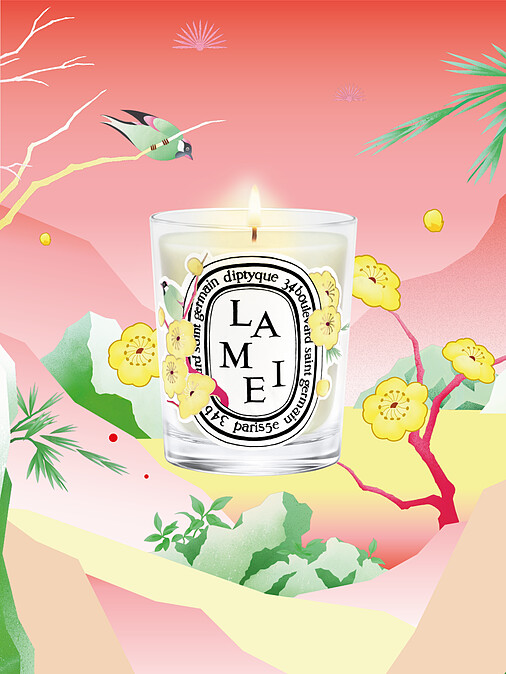 DIPTYQUE 2026春節限量香氛蠟燭&mdash;臘梅Lamei 190g，NT2,300