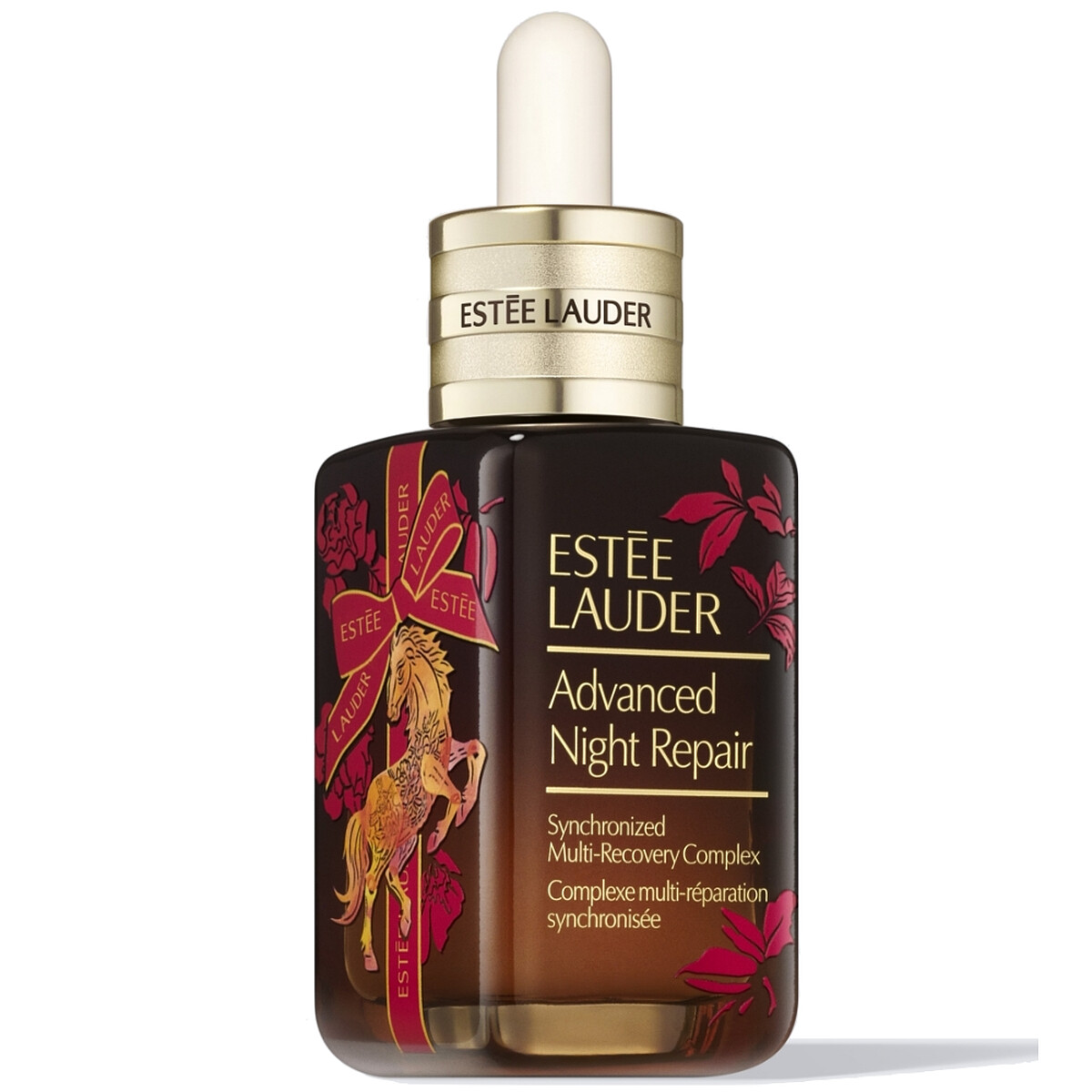 雅詩蘭黛特潤超導全方位修護露馬上紅運限定版50ml，NT4,450