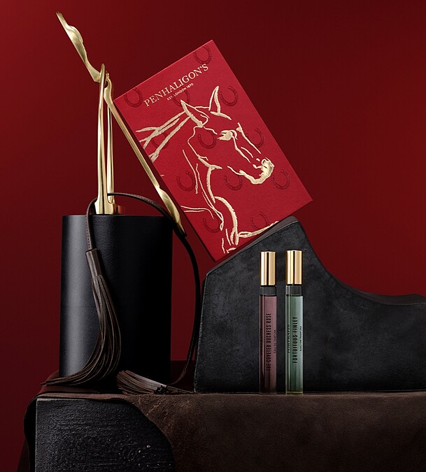 潘海利根2026新年限定獸首肖像香氛隨身組10ml*2，NT3,195