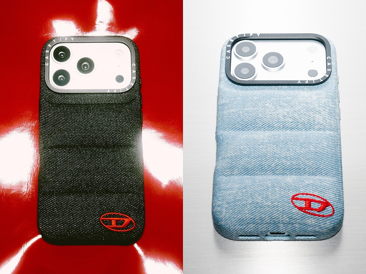 DIESEL + CASETiFY 2026聯名系列丹寧雲朵手機殼。