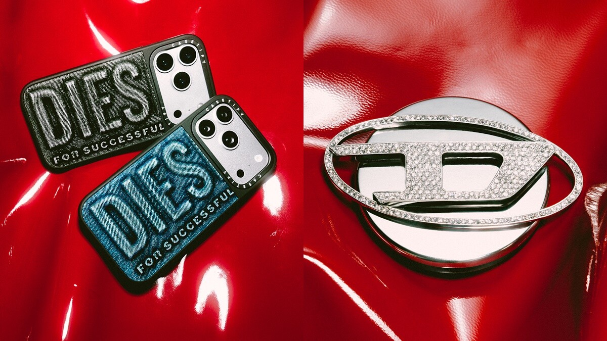 DIESEL + CASETiFY 2026年聯名資訊一覽！丹寧面料手機殼、水鑽D Logo手機支架…太帥了