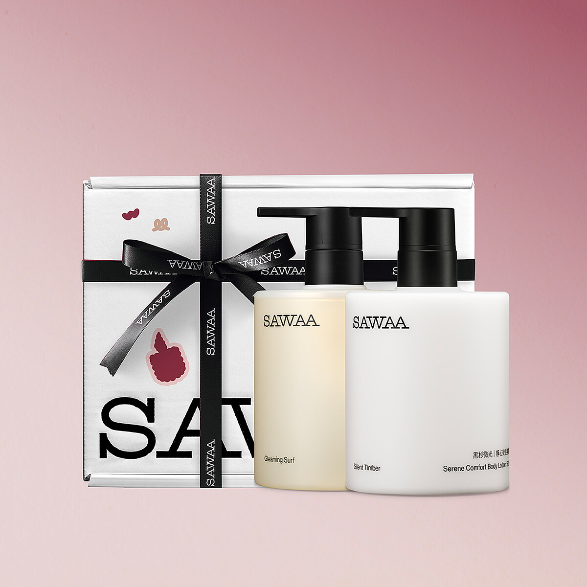 SAWAA微光洗沐組，NT2,300