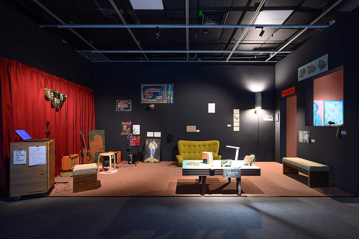 郭柏彥x李珮瑜《家和萬事屋》展出現場。