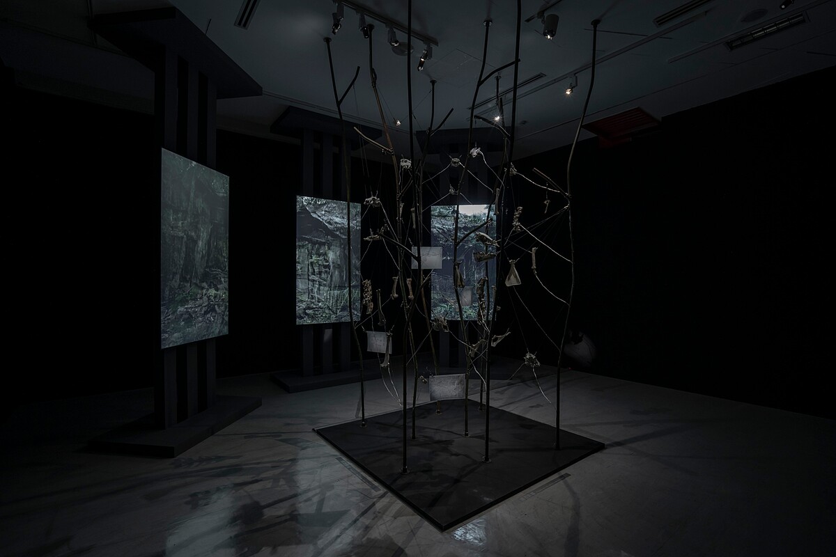 蔡昱廷－離水山：再臨－2025－聲音裝置－尺寸依場地而定（國立臺灣美術館－2025臺灣美術雙年展）
