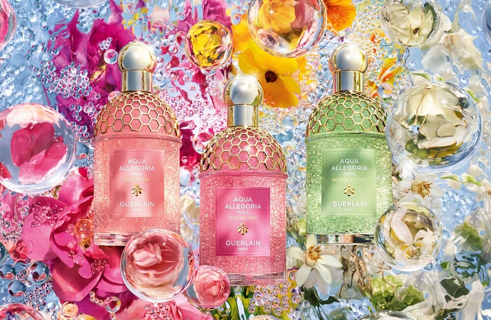 嬌蘭花草水語潤膚珍珠淡香精主視覺。)