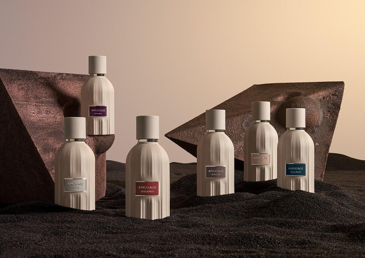 AMOUAGE時光留韻系列主視覺。