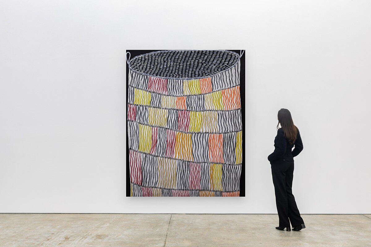 Kieren Karritpul, Big Dilly Bag, 2025. Courtesy of COMA, Sydney, Australia.