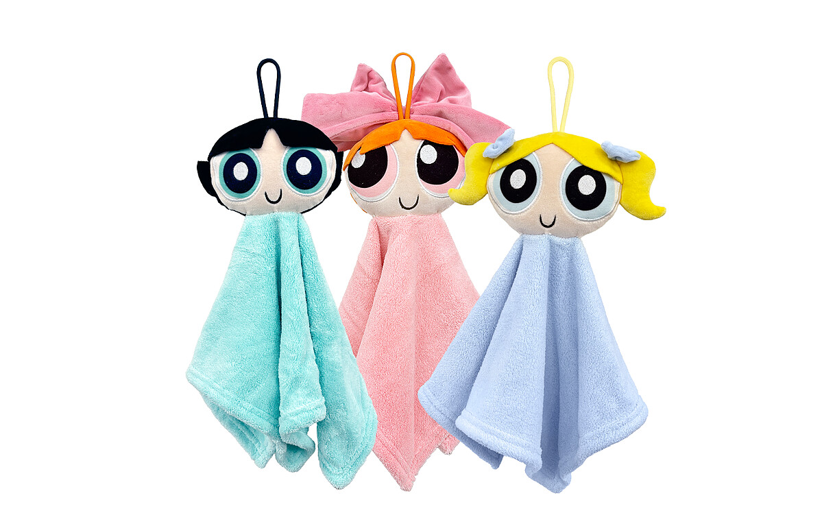 限量飛天小女警擦手巾