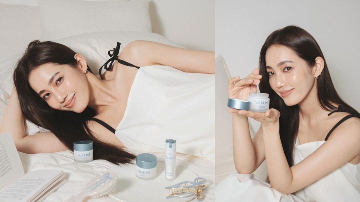 肌膚以水為養的女人，日常自帶光芒！ 王棠云鍾愛VALMONT全新HYDRA³ 3D雲萃活水系列，以阿爾卑斯水能量奢養72小時水潤彈嫩美肌