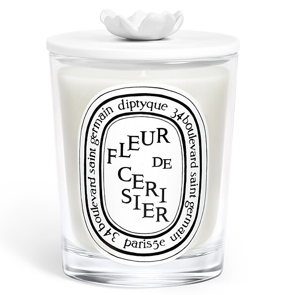 Diptyque季節限定版櫻花陶瓷燭蓋，NT2,700