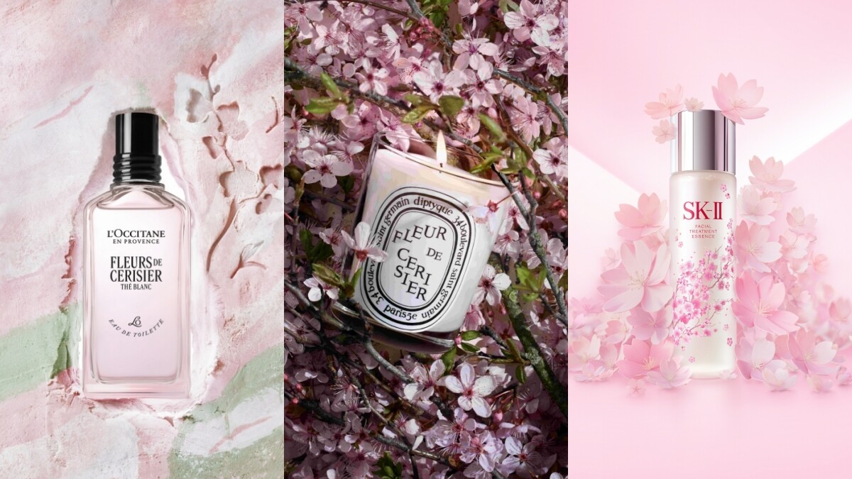 2026櫻花香水與彩妝推薦！ Diptyque、歐舒丹、Jo Malone London、SK-II…春季夢幻清單一次看