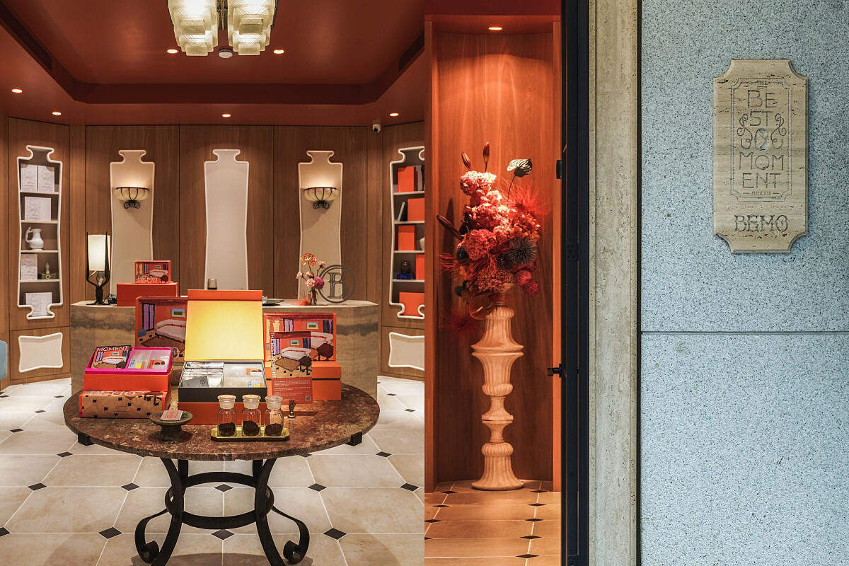 「BEMO Salon」是日治時期糧倉宿舍，而今成為17世紀法式咖啡沙龍。