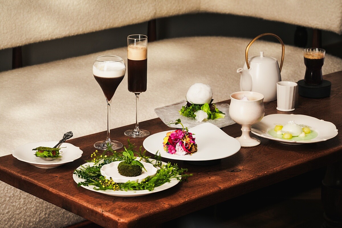 「春時飛花日舞」Blossom Geisha Coffee Pairing Experience，以藝伎咖啡為核心展開。