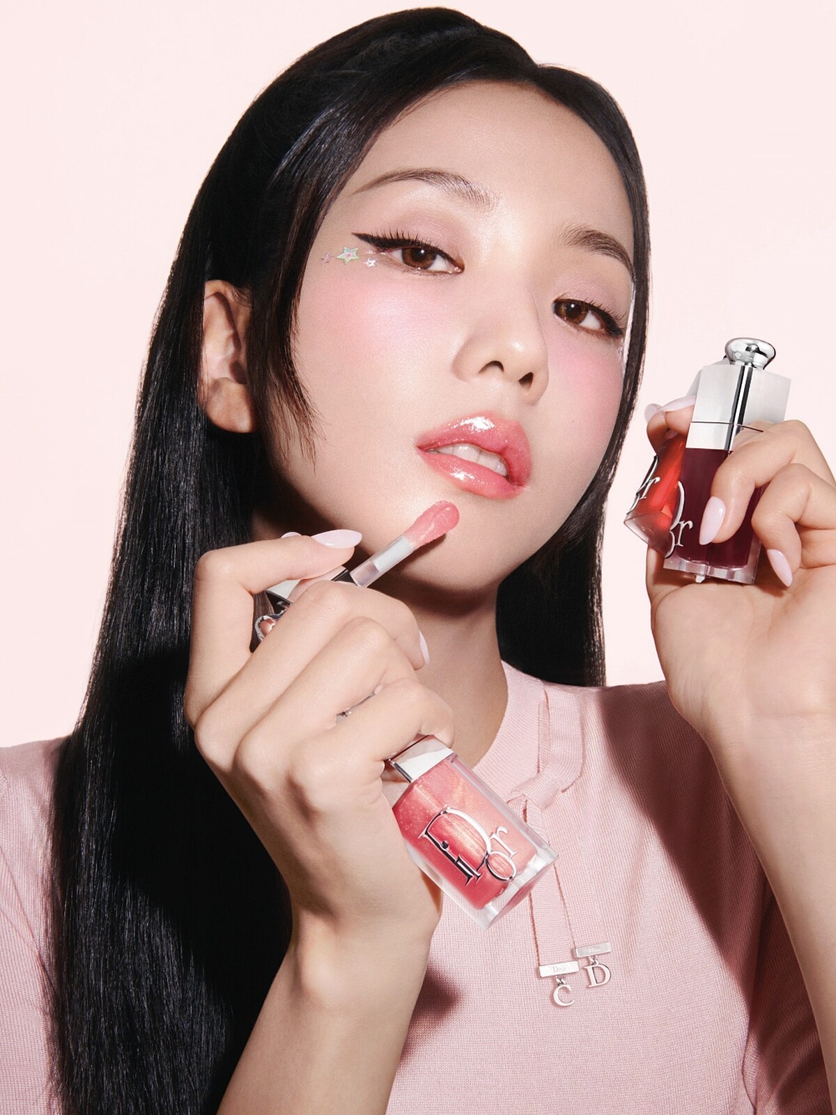 2026年迪奧癮誘系列代言人Jisoo金智秀形象圖。