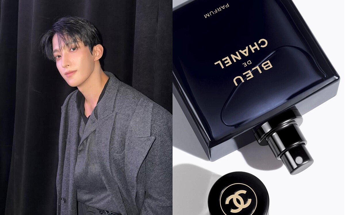 SEVENTEEN DK同款香水 香奈兒藍色男性香精，50ml NT4,250、100ml NT6,000、150ml NT7,150