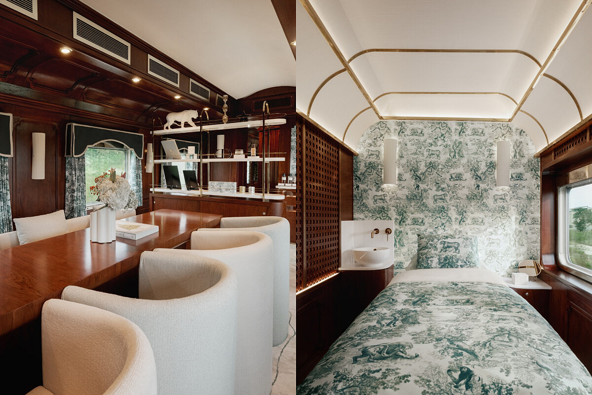 列車上有 Dior 在東南亞的第一家 Spa。