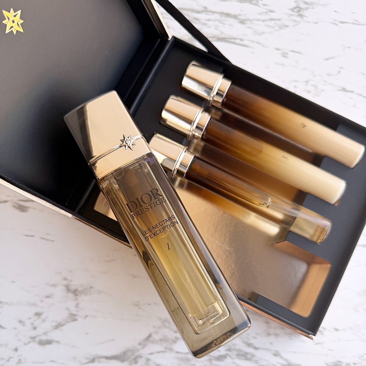 DIOR迪奧極緻精萃精雕煥顏安瓶10ml*4，NT6,5000。