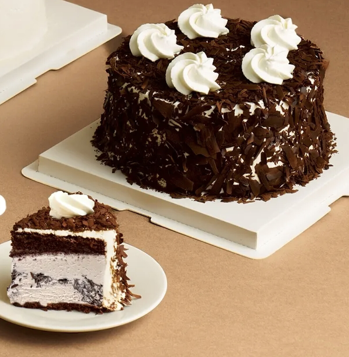 黑森林冰淇淋蛋糕（圖片來源／紅葉蛋糕官網）