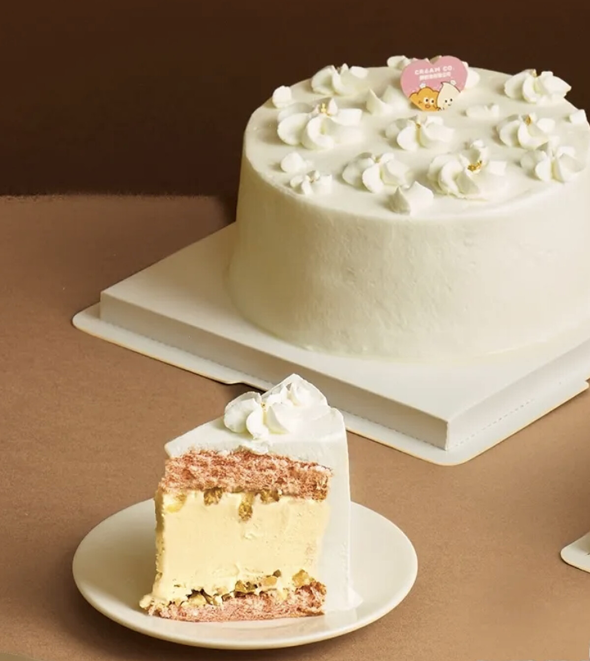 楓糖核桃冰淇淋蛋糕（圖片來源／紅葉蛋糕官網）