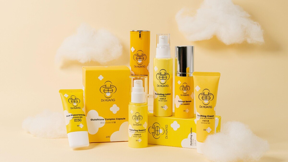Dr.HUANG 雲朵系列商品。