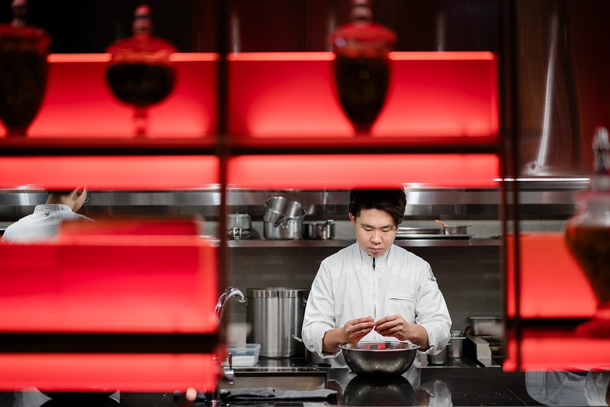主廚羅偉誠（Leo Lo）。
