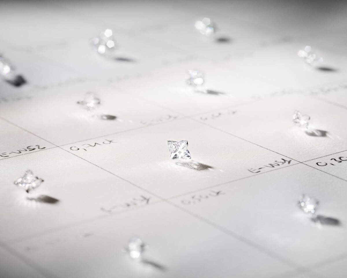 路易威登LV Diamonds鑽石系列工藝圖
