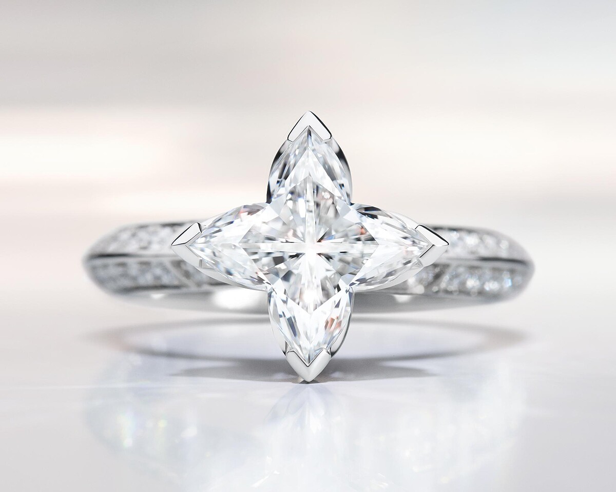 路易威登LV Diamonds鑽石系列工藝圖