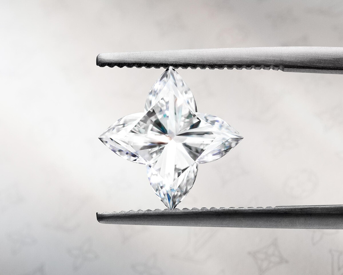 路易威登LV Diamonds鑽石系列工藝圖