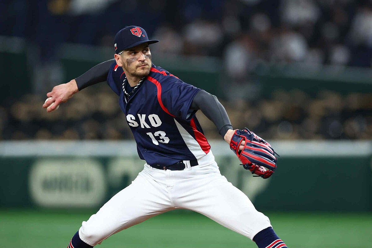 捷克投手Martin Schneider Photo / 達志