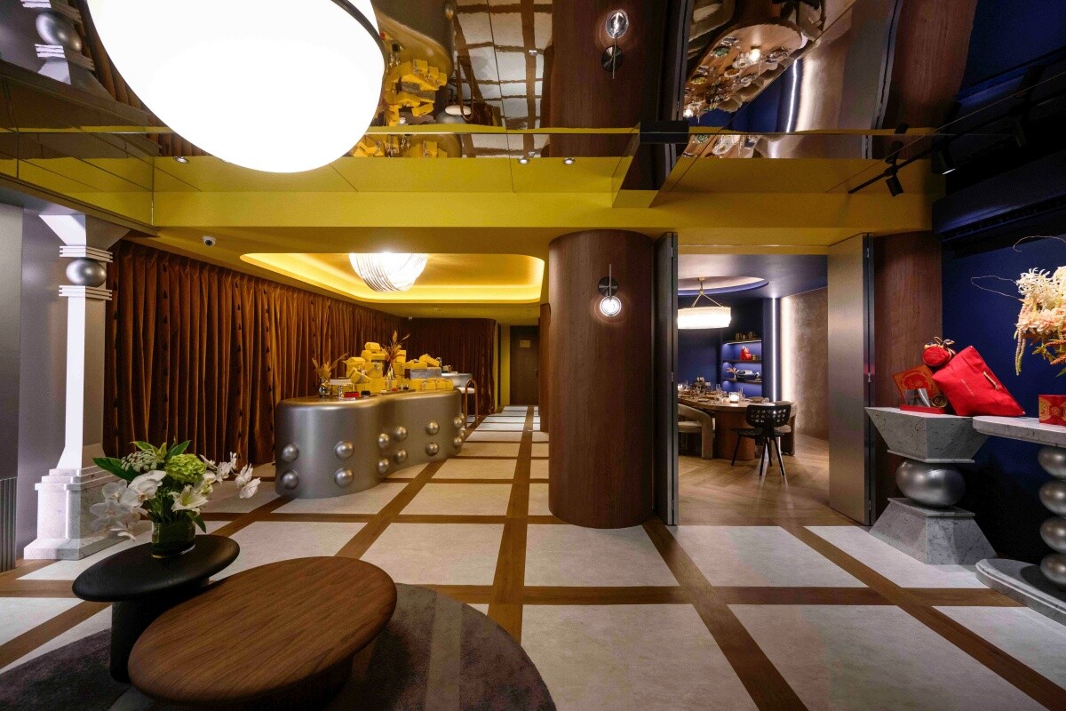 「Royal Caviar Club, Taipei」臺北旗艦店空間。