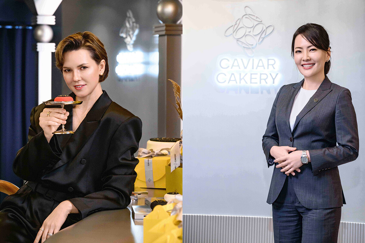 品牌創辦人奧克珊娜・佐根、臺灣總經理陸巧因。