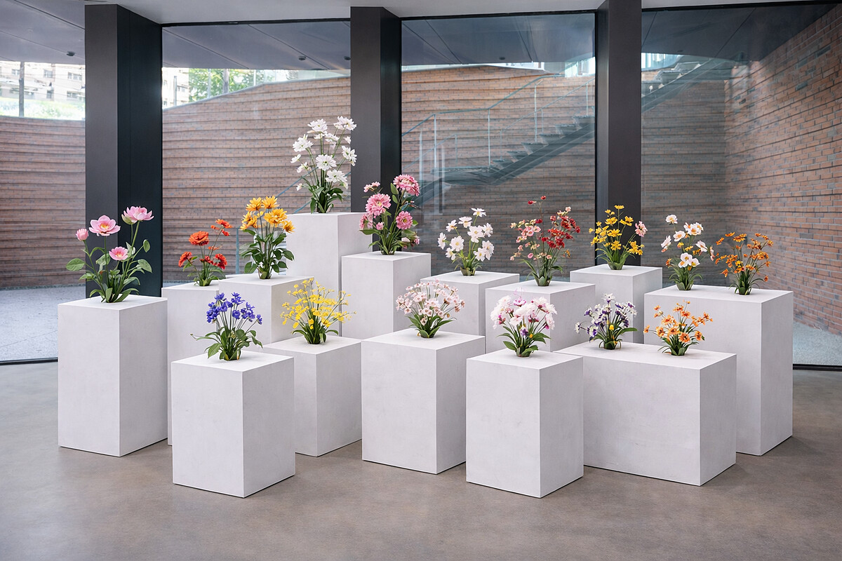 勤美術館2026春季展＿藝術家賴怡璋與謝佳瑜共同合作「生成變化中的靜物 」邀請觀眾擺設靜物、描繪靜物畫，甚至成為畫面中的一角，體驗自由的創作氛圍。