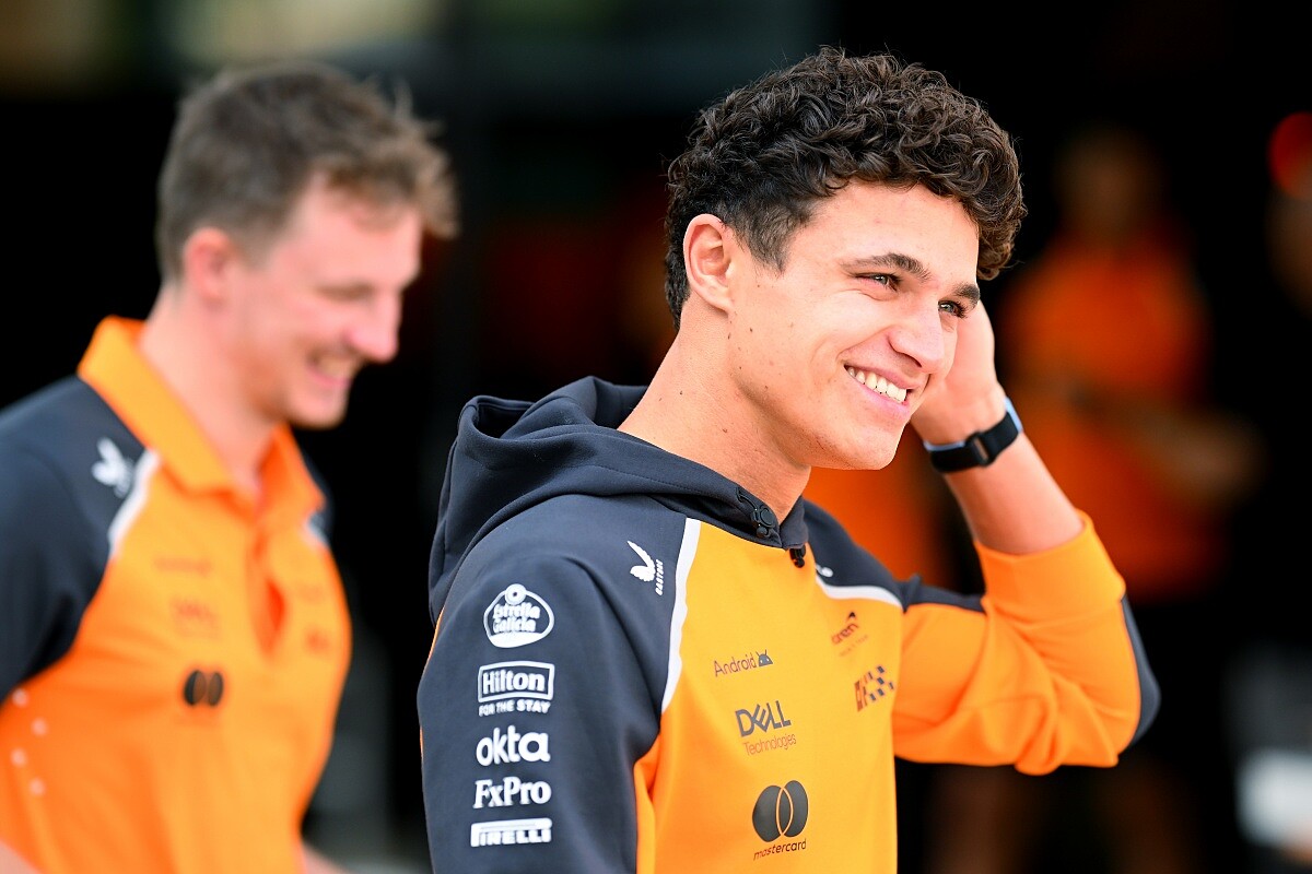 擁有陽光笑容的 Lando Norris，是 F1 賽場上的大娛樂家。