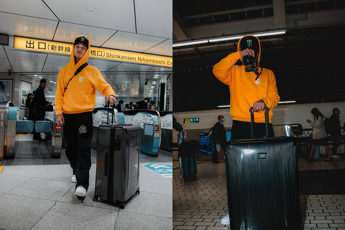 愛攝影的Lando Norris ，到日本不忘記錄自己的行程。