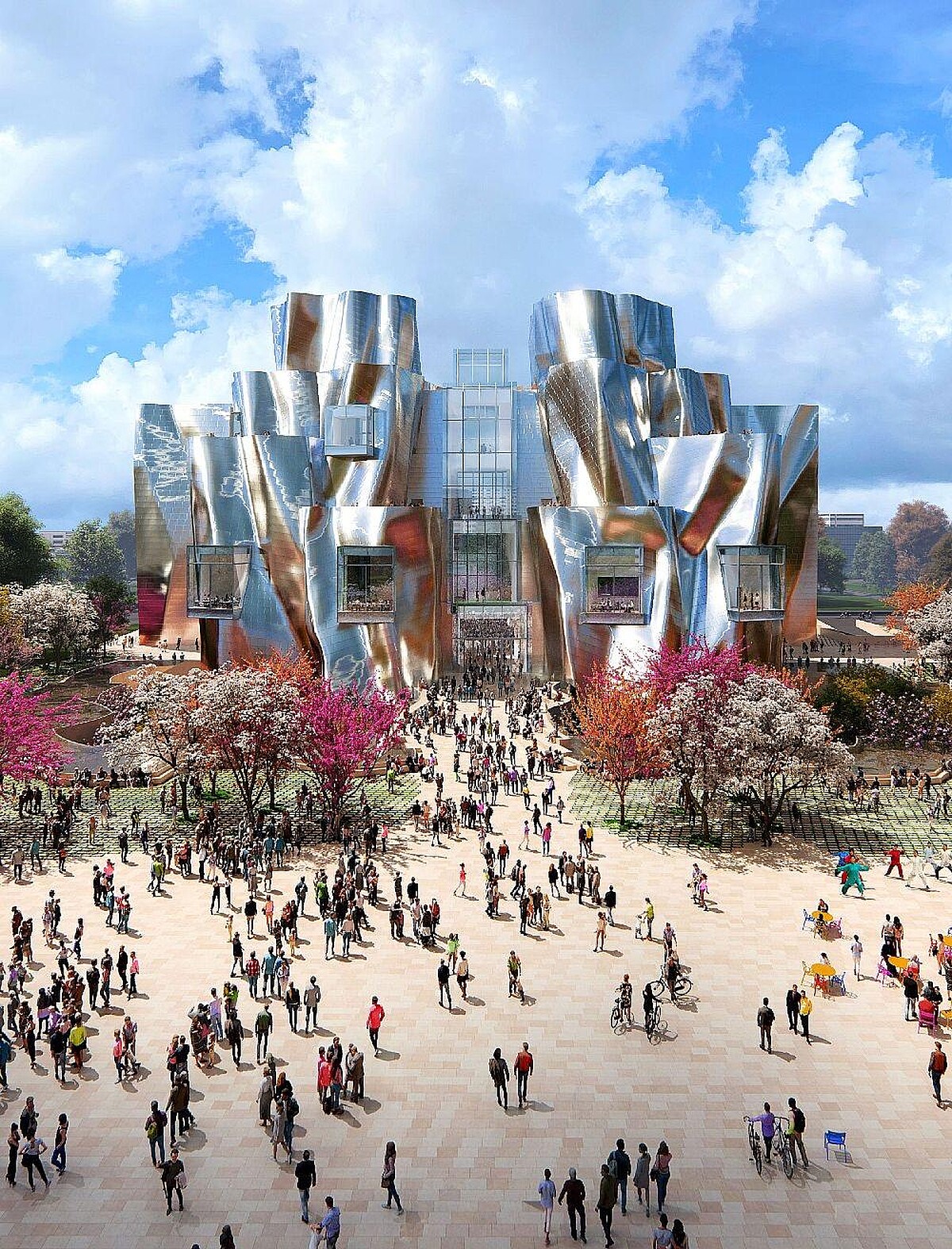 中醫大美術館模擬圖。