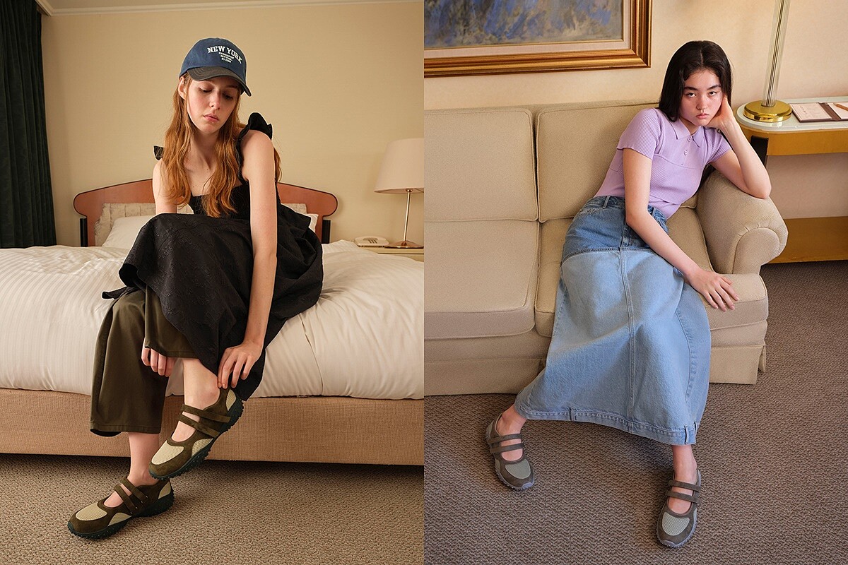 雙繫帶芭蕾運動鞋，NT$790