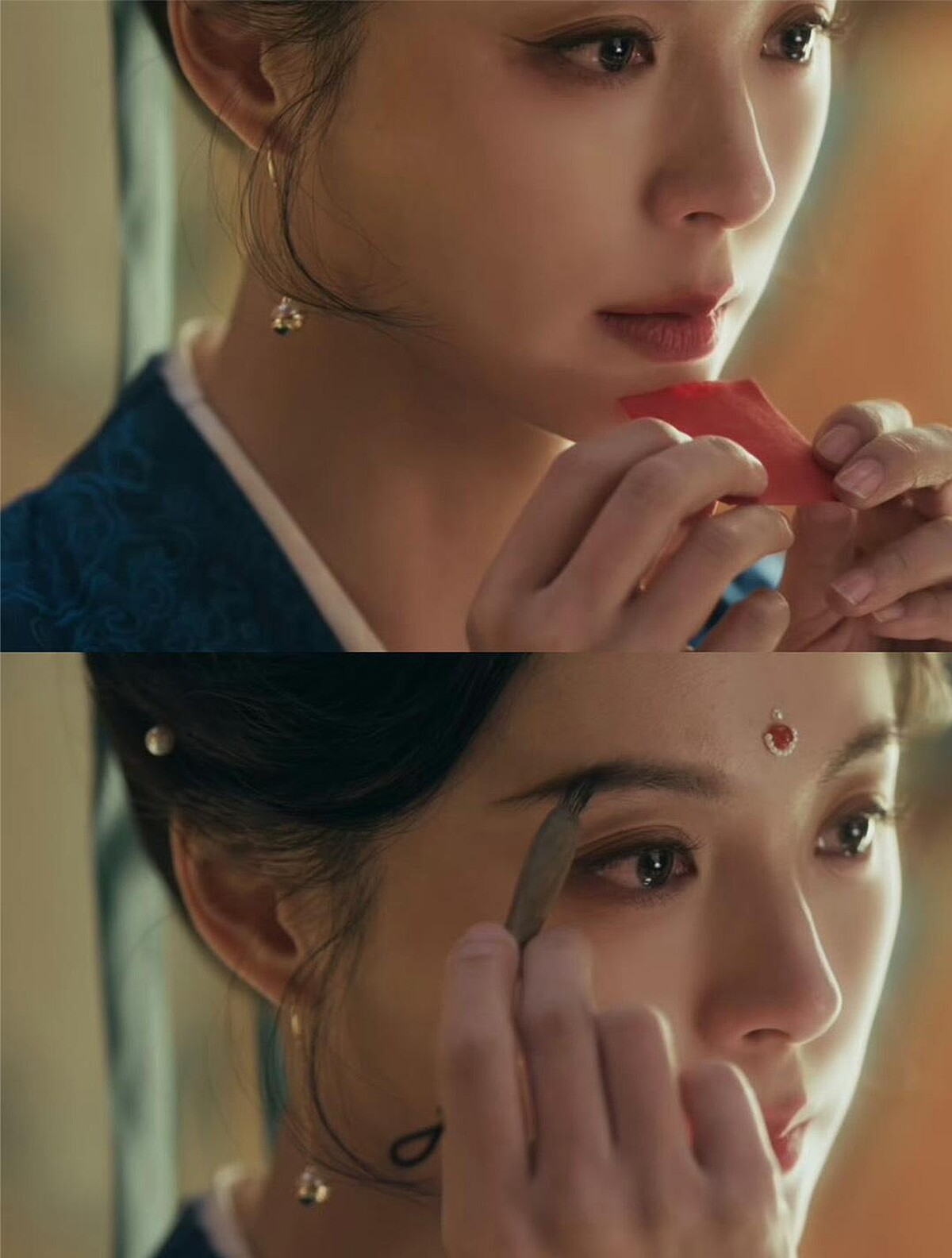 毛林林劇中美貌成為觀眾讚嘆的討論熱點。