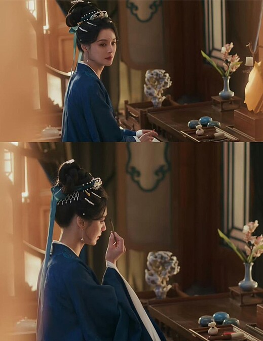 毛林林劇中美貌成為觀眾讚嘆的討論熱點。