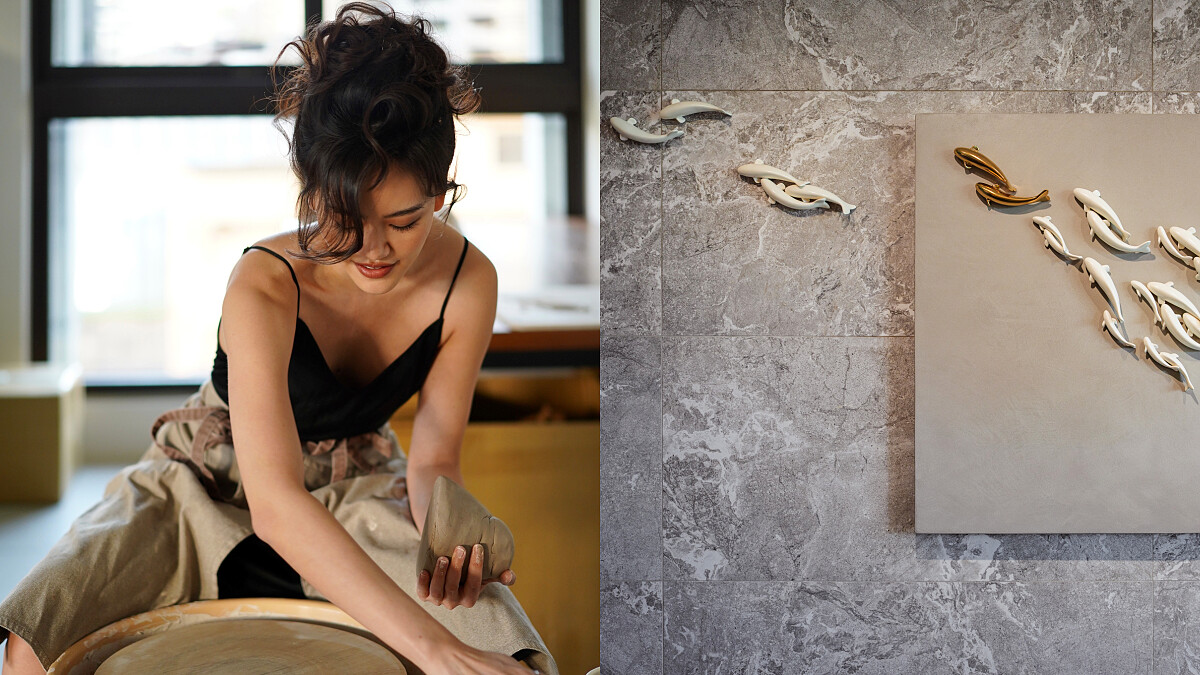 汉来日月行馆艺术品-刘子瑜Christina Liu《自游自在》