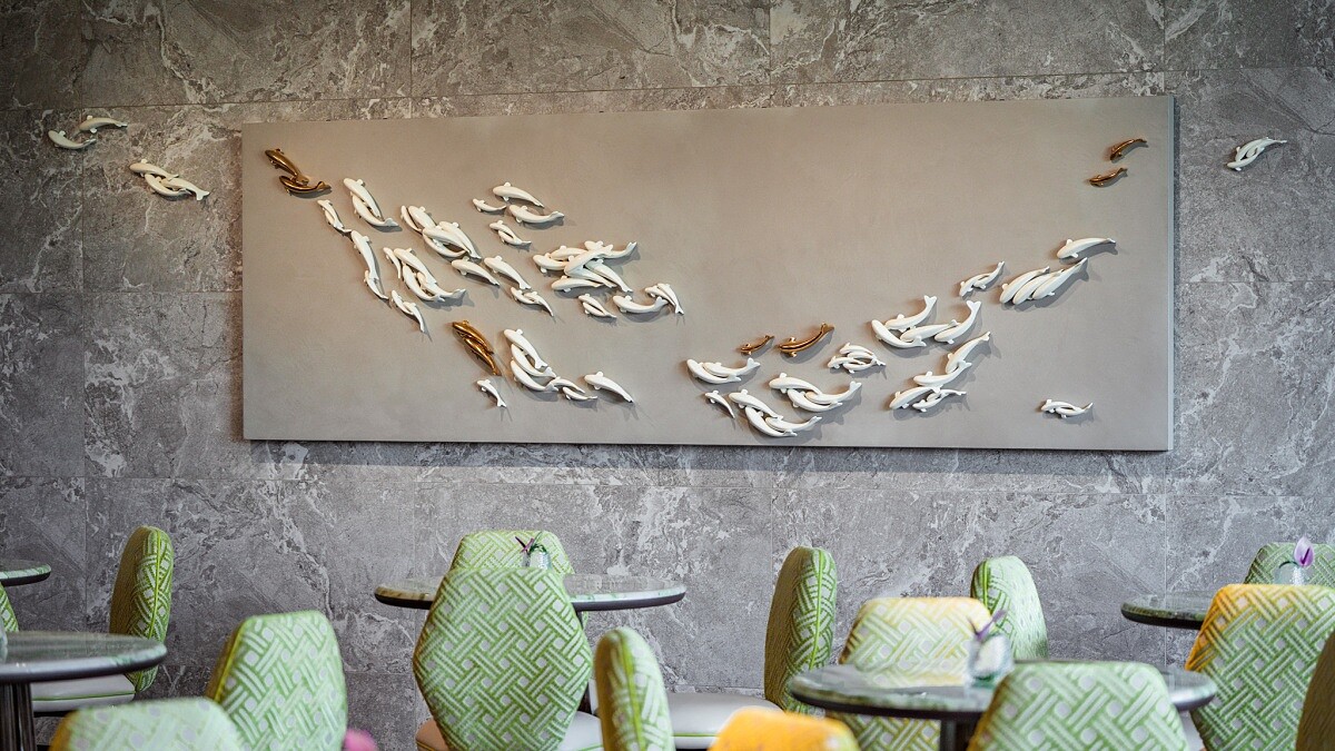 汉来日月行馆艺术品-刘子瑜Christina Liu《自游自在》