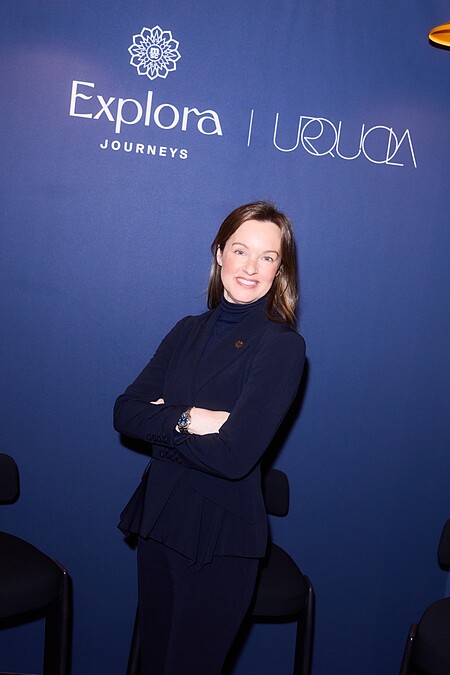 Explora Journeys 意鉑奢華郵輪全球總裁 Anna Nash。