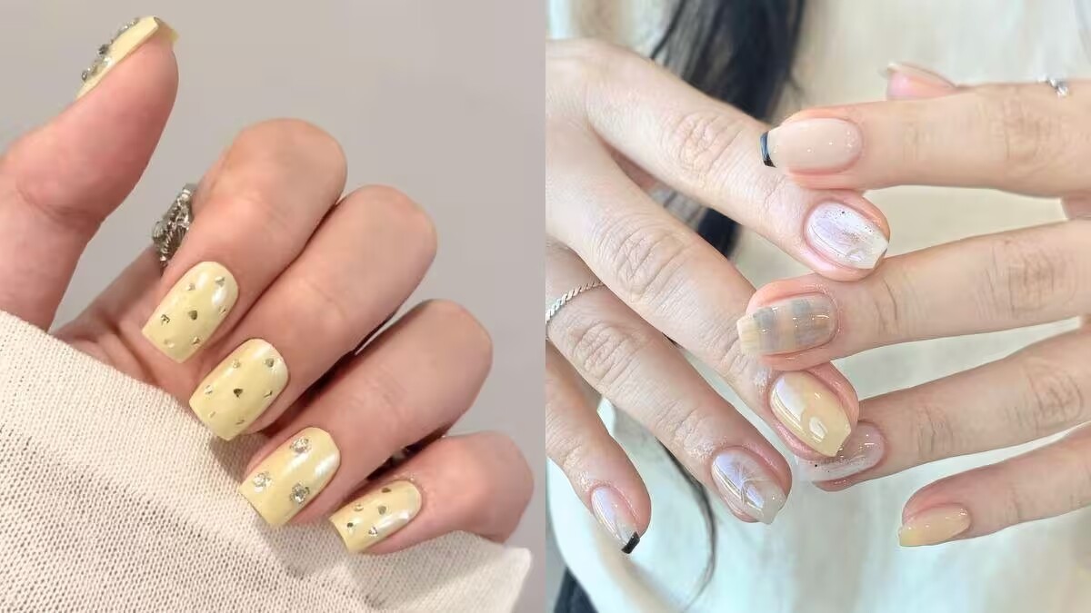 小雞黃美甲範本