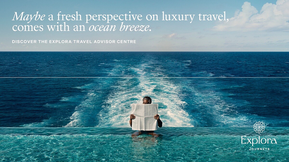 奢華郵輪「Explora Journeys」近日的宣傳影片。
