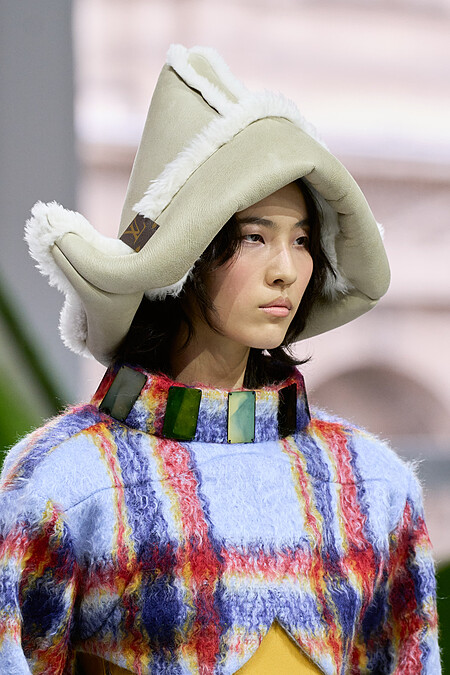 Louis Vuitton AW26配件飾品細節。