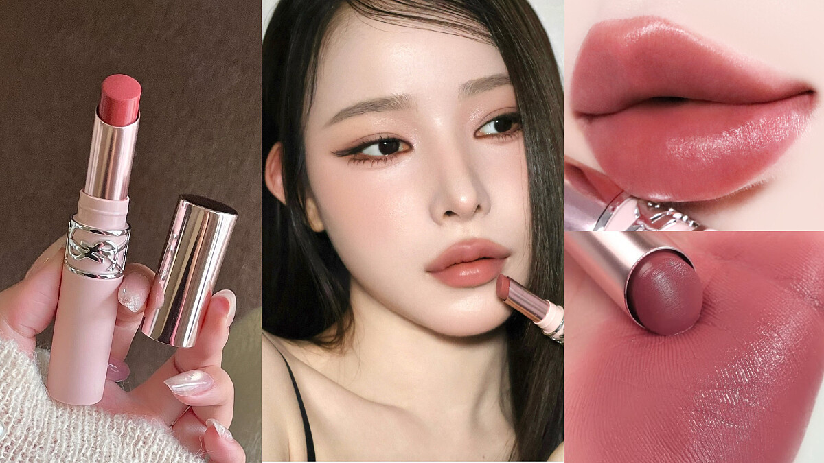 唇膏控真的會瘋掉！YSL「情挑裸吻煙霧唇膏」低飽和裸粉比原生更高級！絲滑無痕新境界，煙霧般輕盈貼膚，微霧質地一抹柔焦唇紋！