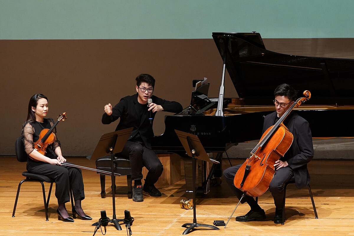 6/7入门古典乐一点都不难！3.14知名YouTuber海牛携手NSO首席上地彩门、北市交助理首席胡庭瑄，带来2026诚品室内乐节解说音乐会。