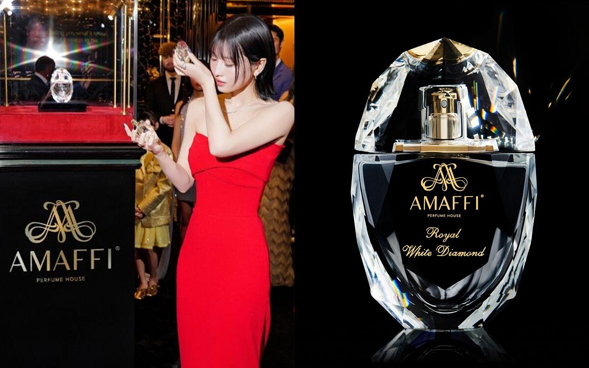 TWICE Momo同款香水：AMAFFI Royal White Diamond，SGD 6,100 約 NT152,400